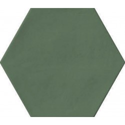 PLAIN HEX GREEN 23X27