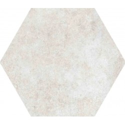 CEMENT HEX WHITE 15X17.3