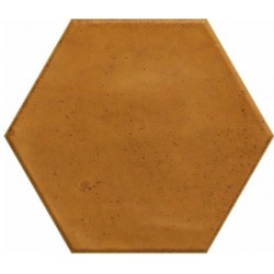 HOPE HEX MATT OCRE 15X17.3