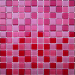 MALLA MURANO ROJO 30X30