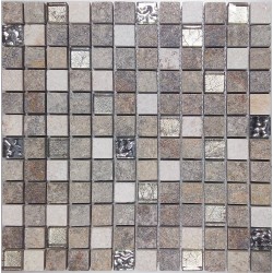 MALLA URALES GRIS 30X30