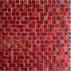 MALLA VENUS ROJO 30X30