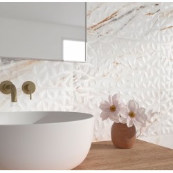 DECOR MARMOL GOLD 25X50