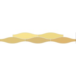 SAILING MUSTARD WAVE 7.5X30