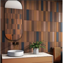 TERRA BLUE BRILLO + TERRA PEACH BRILLO + TERRA CHOCOLAT + TERRA PEACH + TERRA SAND