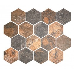 MALLA PIZARRA OXIDO HEX...